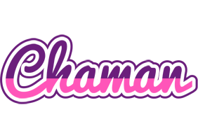 Chaman cheerful logo