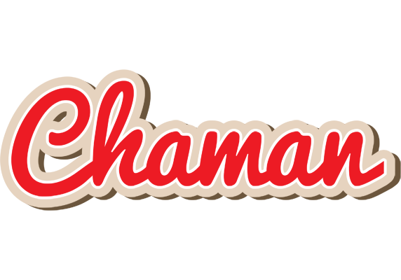 Chaman chocolate logo