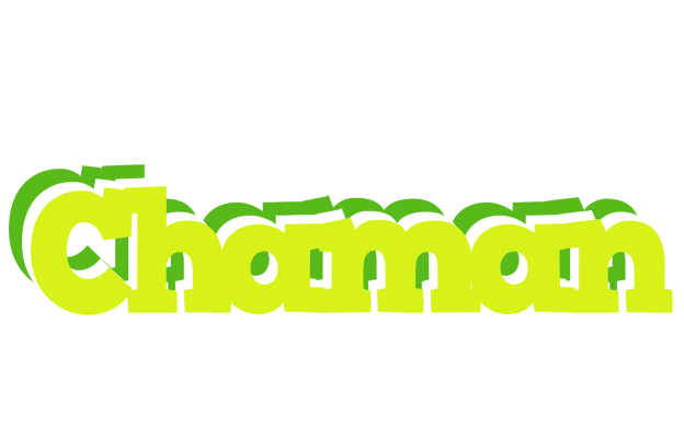 Chaman citrus logo