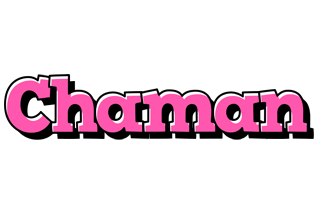 Chaman girlish logo