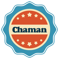 Chaman labels logo