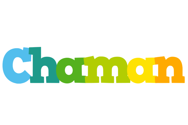Chaman rainbows logo