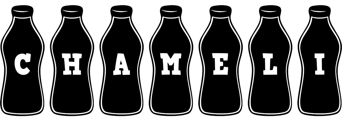 Chameli bottle logo