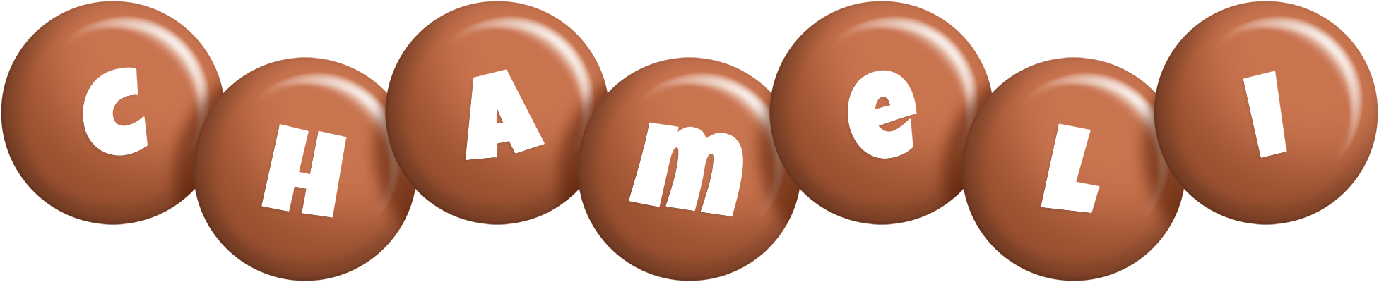 Chameli candy-brown logo
