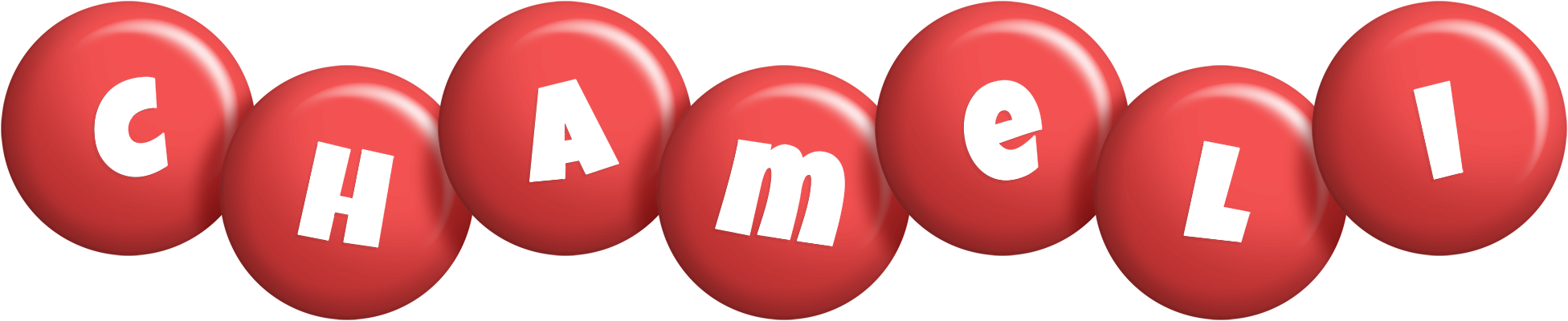 Chameli candy-red logo
