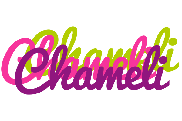 Chameli flowers logo