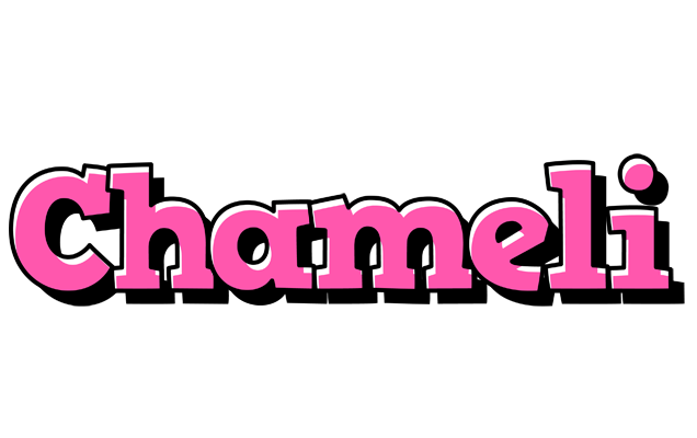 Chameli girlish logo