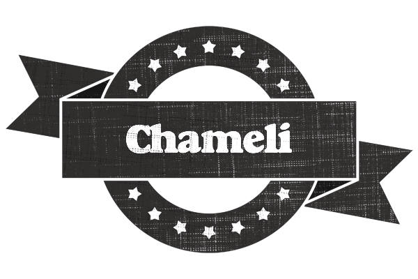 Chameli grunge logo