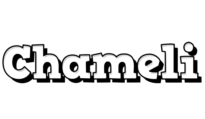 Chameli snowing logo