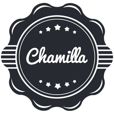 Chamilla badge logo