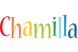 Chamilla birthday logo