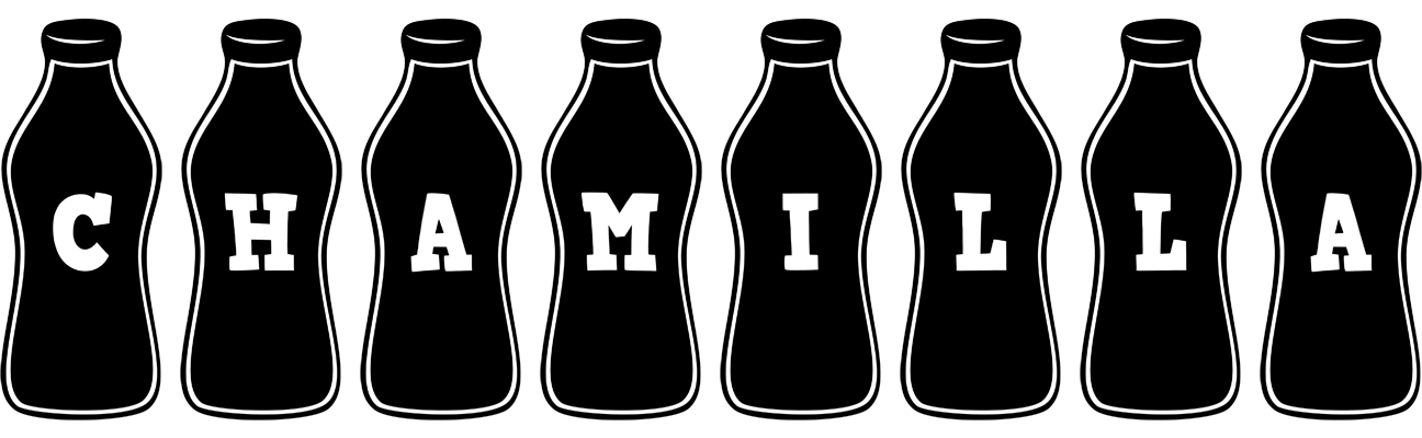 Chamilla bottle logo