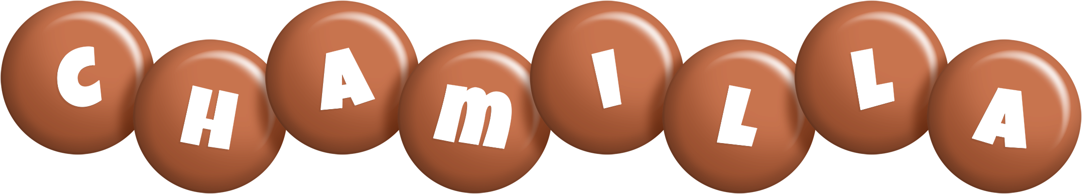 Chamilla candy-brown logo