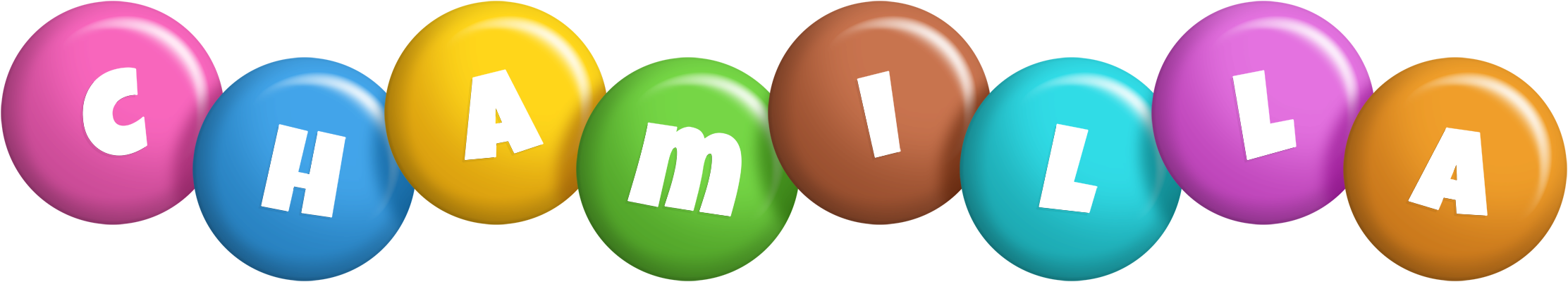 Chamilla candy logo