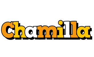 Chamilla cartoon logo