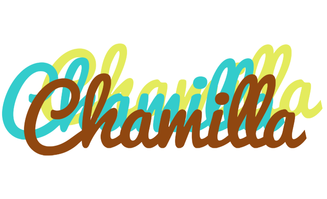 Chamilla cupcake logo