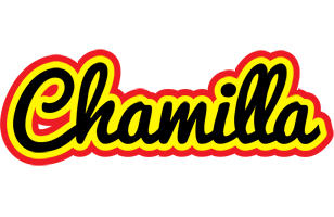 Chamilla flaming logo