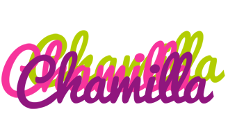 Chamilla flowers logo