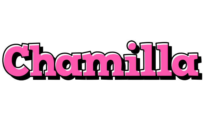 Chamilla girlish logo