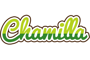 Chamilla golfing logo