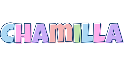 Chamilla pastel logo