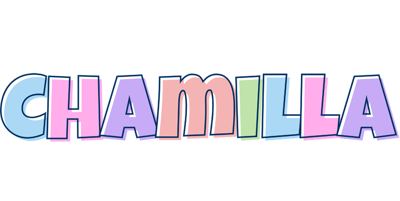 Chamilla pastel logo