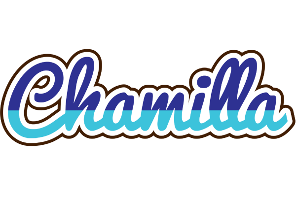 Chamilla raining logo