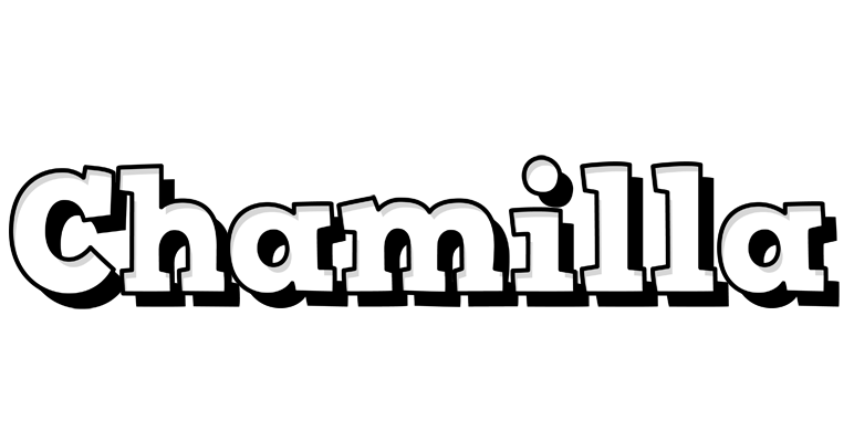 Chamilla snowing logo