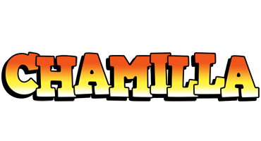 Chamilla sunset logo