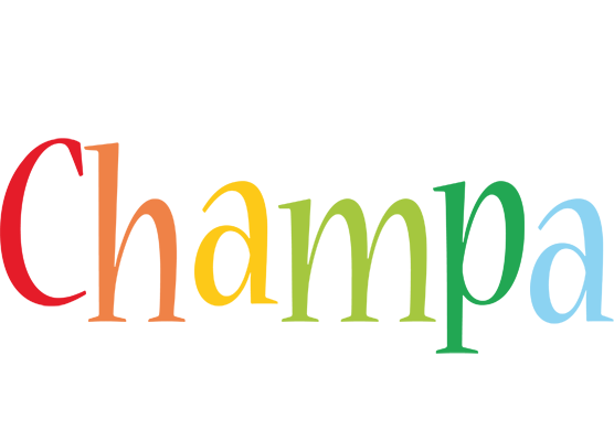 Champa birthday logo
