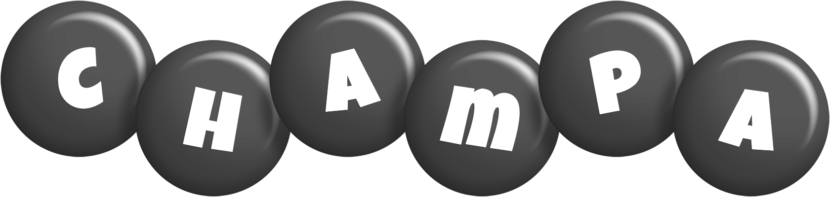 Champa candy-black logo
