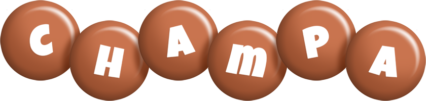 Champa candy-brown logo