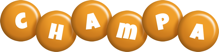 Champa candy-orange logo