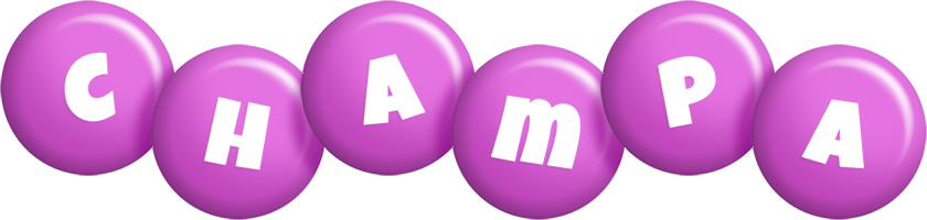 Champa candy-purple logo