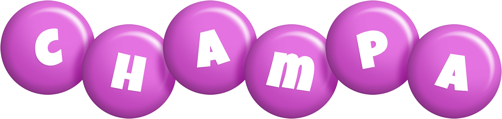 Champa candy-purple logo