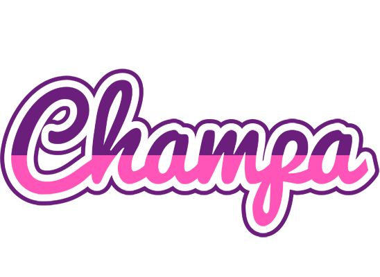 Champa cheerful logo