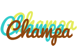 Champa cupcake logo