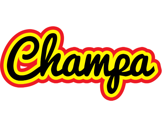 Champa flaming logo