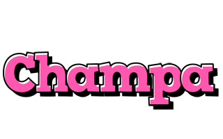 Champa girlish logo