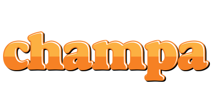 Champa orange logo