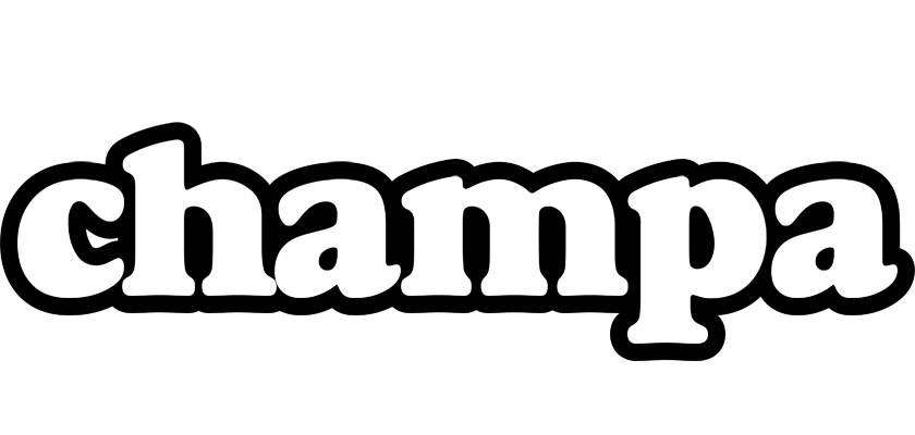 Champa panda logo
