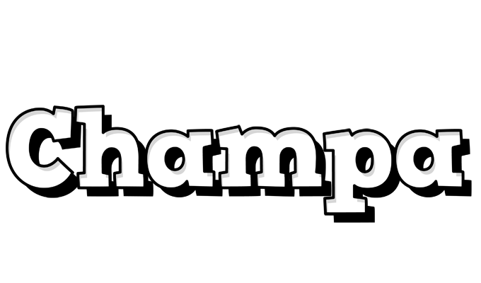 Champa snowing logo