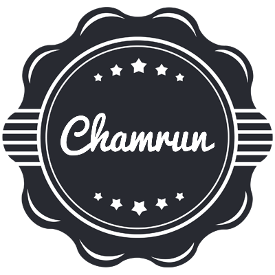 Chamrun badge logo