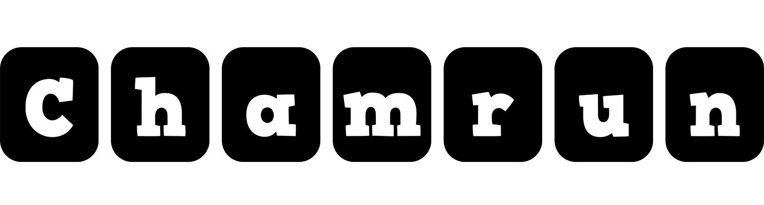 Chamrun box logo