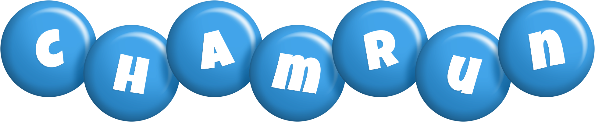 Chamrun candy-blue logo