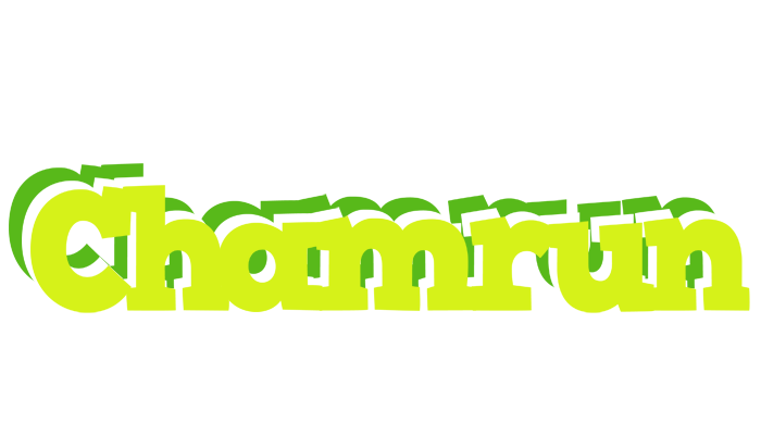 Chamrun citrus logo