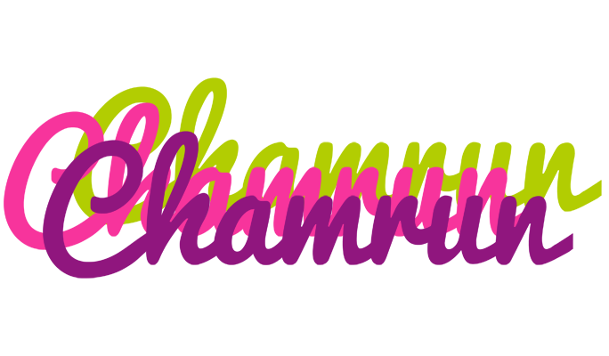 Chamrun flowers logo