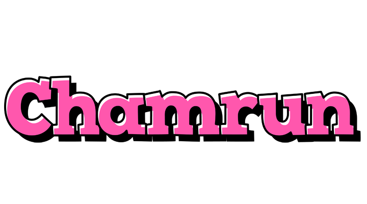 Chamrun girlish logo