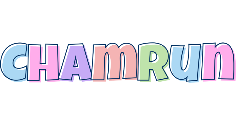 Chamrun pastel logo