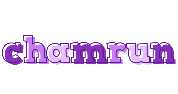 Chamrun sensual logo